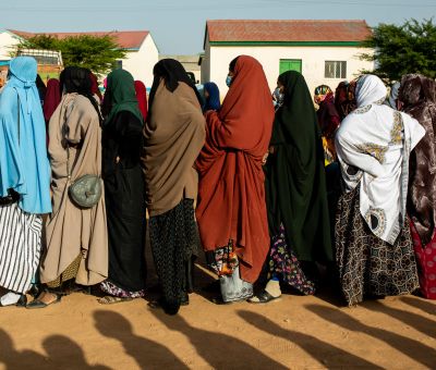 Women queue to vote for Somalilands elections